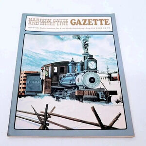 Narrow Gauge and Short Line Gazette Magazine Sept/Oct 1982 Vintage